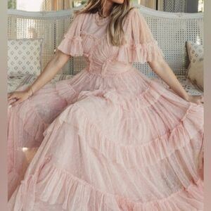 NWT Ivy City Whimsical Blush Dress